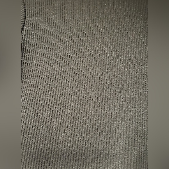 Rib Knit Midi Polo Neck Sweater Dress - Picture 5 of 5